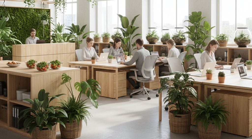 オフィスの様子